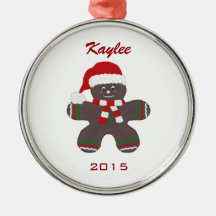 Personalized Gingerbread Man Ornament