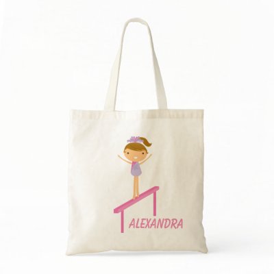 Personalized Girls' Gymnastics Bag