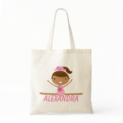 Personalized Girls' Gymnastics Bag