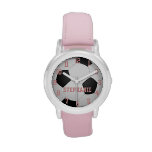 Personalized Girl's Soccer Ball Watch