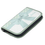 Personalized Girly Ribbon Folio Planner