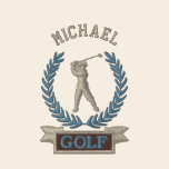 Personalized Golf Banner Logo embroidered shirts