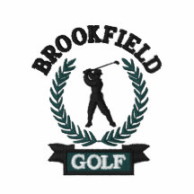 Personalized Golf Emblem with Laurel Leaves Polo Shirt