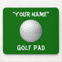 Personalized Golf Mouse Pad mousepad
