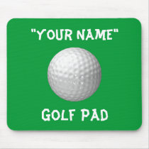 Personalized Golf Mouse Pad mousepads by mikek92349 Personalized Golf Mouse Pad mousepads