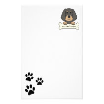 Personalized Gordon Setter stationery