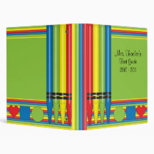 Personalized Grade School Teacher Binder