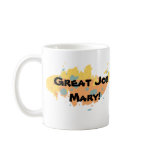 Personalized Great Job Mug (Color Scheme 2)