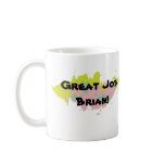 Personalized Great Job Mug (Color Scheme 3)