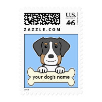 Personalized Greater Swiss Mountain Dog Postage Stamps