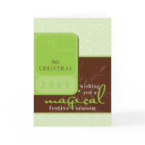 PERSONALIZED GREETING CARD :: magical snowflake 2 by holidayboutique PERSONALIZED GREETING CARD :: magical snowflake 2