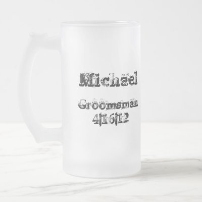 Personalized Groomsman Mug