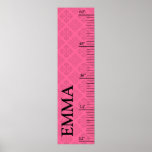Personalized Growth Chart - Baroque Print