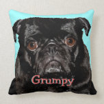 Personalized Grumpy Puggy pillows