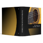 Personalized Guitar Music Binder