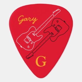 personalized guitar-pick for the guitar-man pick