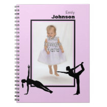 Personalized Gymnastics Notepad Notebook