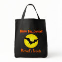 Personalized Halloween Candy Bag