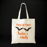 Personalized Halloween Candy Bag