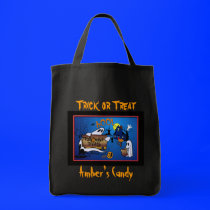 Personalized Halloween Candy Bag