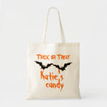 Personalized Halloween Candy Bag