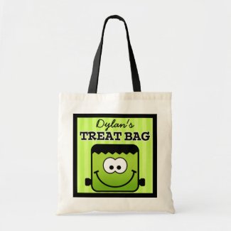 Personalized Halloween Treat Bag