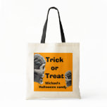 Personalized Halloween Trick or Treat Pirate Skull bags