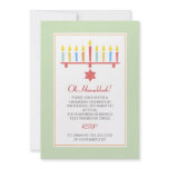 Personalized Hanukkah Party Invitations