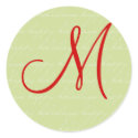 Personalized Happy Holidays Sticker - Customized sticker