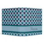 Personalized Heart Patterned Binder