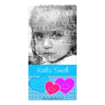 PERSONALIZED HEARTS photo cards