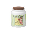 Personalized "Hello" Kitty Treats Jar candy jars