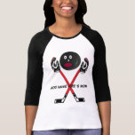 Personalized Hockey Mom Cartoon Tshirts