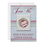 Personalized Holiday Open House Party Invitation