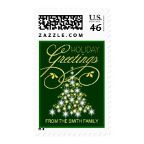 Personalized Holiday Postage - with Name postage
