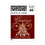 Personalized Holiday Postage - with Name