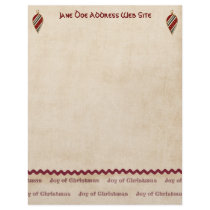 personalized Holiday stationary letterhead by clean_world personalized Holiday stationary letterhead