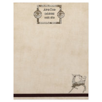 personalized Holiday stationary letterhead