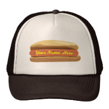 Personalized Hot Dog Hat
