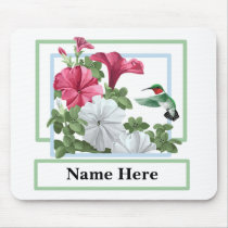 Personalized Hummingbird Mouspads mousepads
