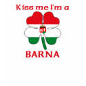 Personalized Hungarian Kiss Me I'm Barna t-shirts by KissMeTshirts Personalized Hungarian Kiss Me I'm Barna t-shirts