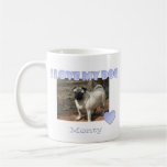 Personalized: I Love My Dog Mug