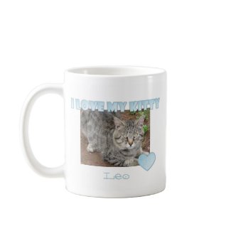 Personalized: I Love My Kitty Mug mug