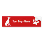 Personalized Ibizan Hound ????????? Bumper Stickers Personalized Ibizan Hound ????????? Bumper Stickers