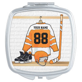Personalized Ice Hockey Jersey Mirror For Makeup