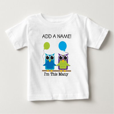 Personalized I&#39;m This Many 2nd Birthday Tshirt