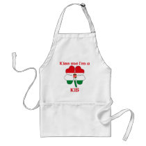 Personalized Indian Kiss Me I'm Kis aprons by KissMeTshirts Personalized Indian Kiss Me I'm Kis aprons
