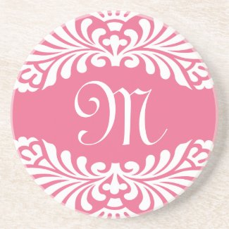Personalized Initial Monogram coaster