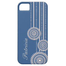 Personalized iPhone Case For iPhone 5 - Blue iPhone 5 Cases