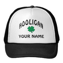 Personalized Irish Hooligan Cap Mesh Hats